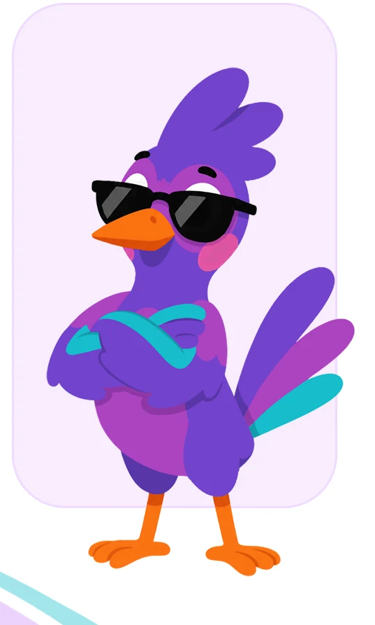 Cool / Confident, with a cheeky sense of humour.
